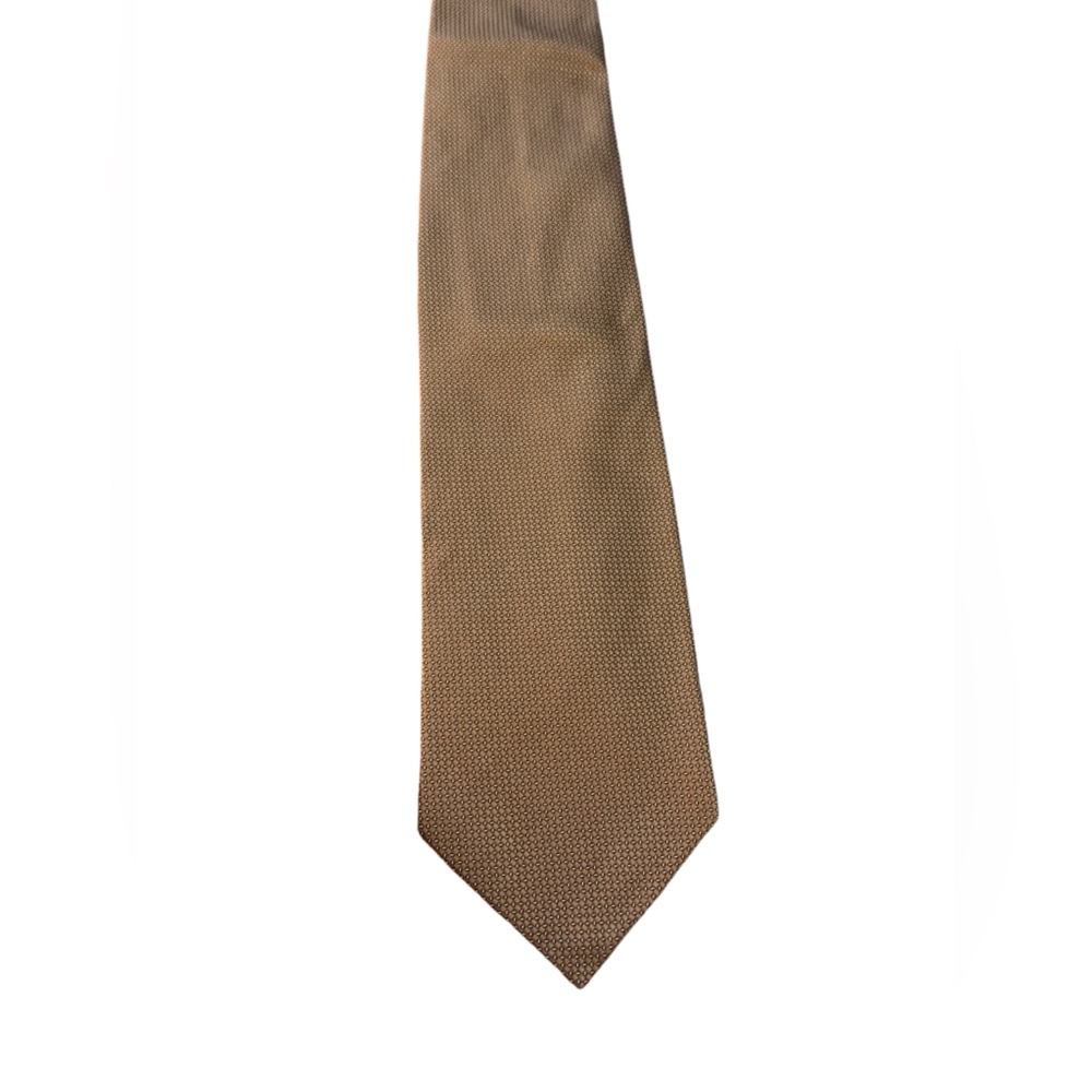 Daniel de Fasson Studio 100% silk tie. Caramel color. Stunning tie.  EUC